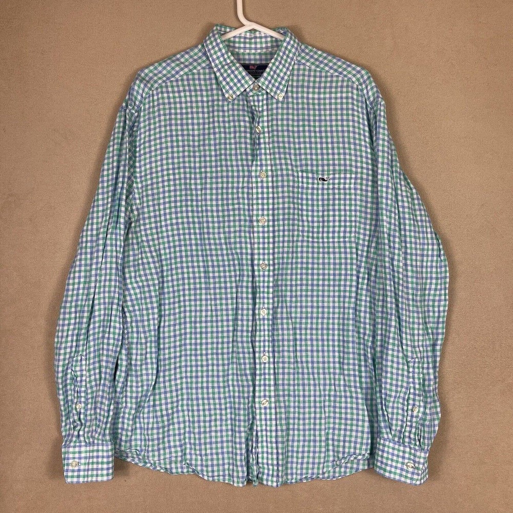 Vineyard Vines By Shep & Ian Mens XL Classic Fit Tucker Button‎ Down Shirt